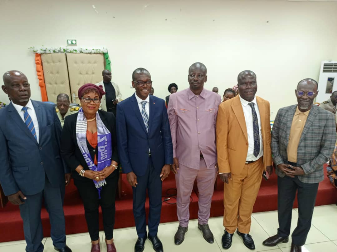 Le ministre Zoro Bi Ballo Epiphane, nouveau président du conseil régional de la Marahoué a présenté son équipe
