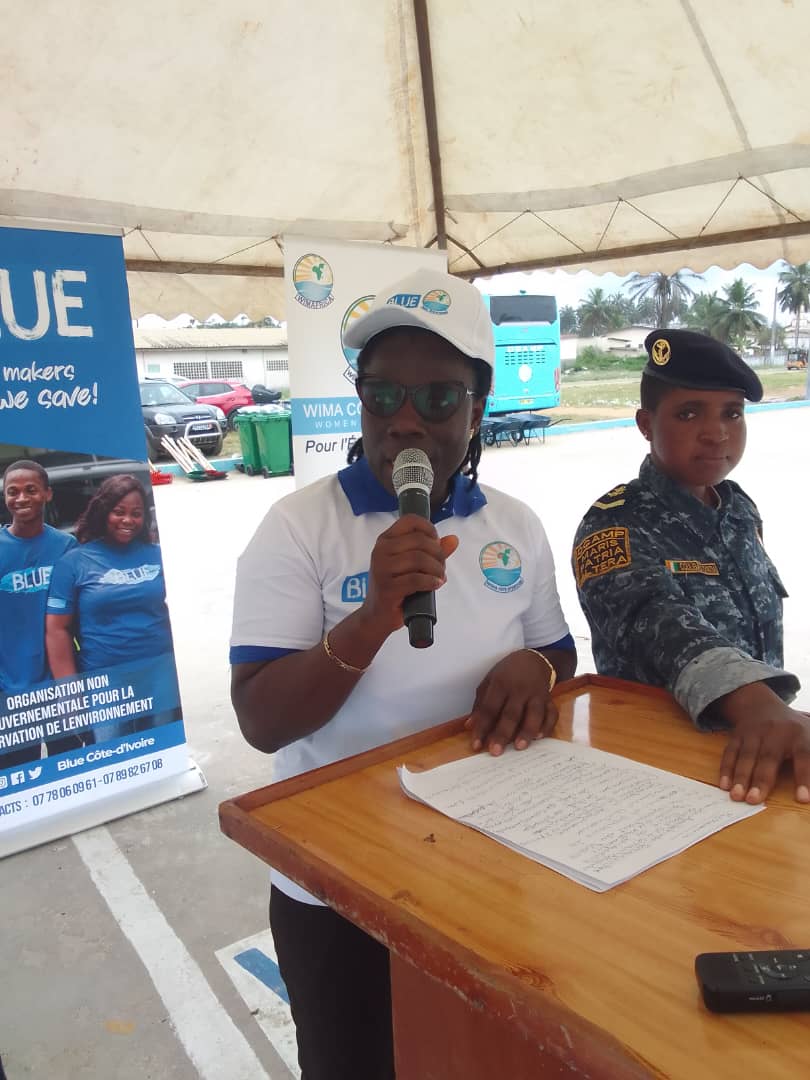 Colonel Béda Hortense présidente de Wima Côte d'Ivoire Colonel Béda Hortense présidente de Wima Côte d'Ivoire