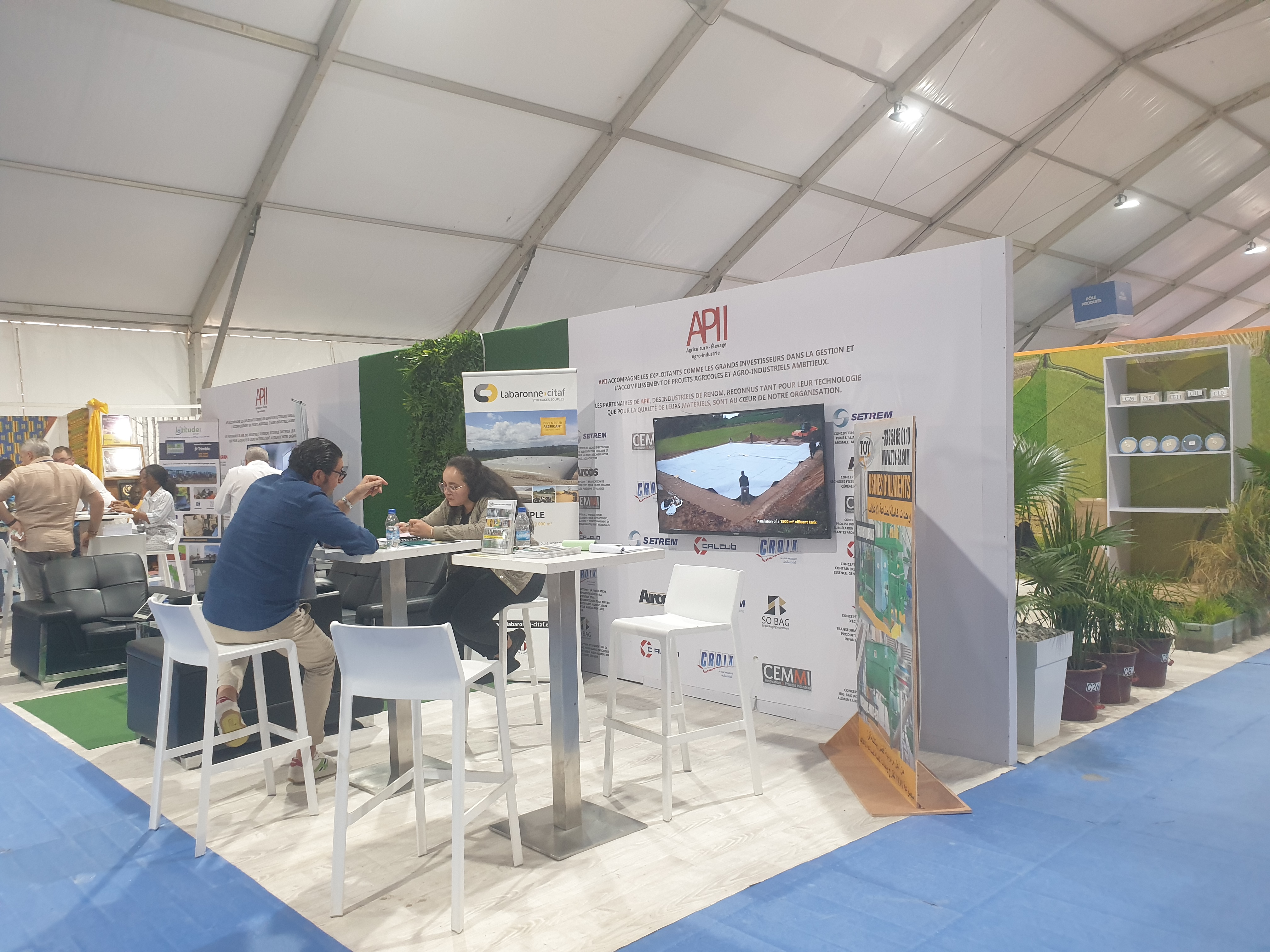 stand  du produit Labaronne-Citaf au SARA 2023 stand  du produit Labaronne-Citaf au SARA 2023