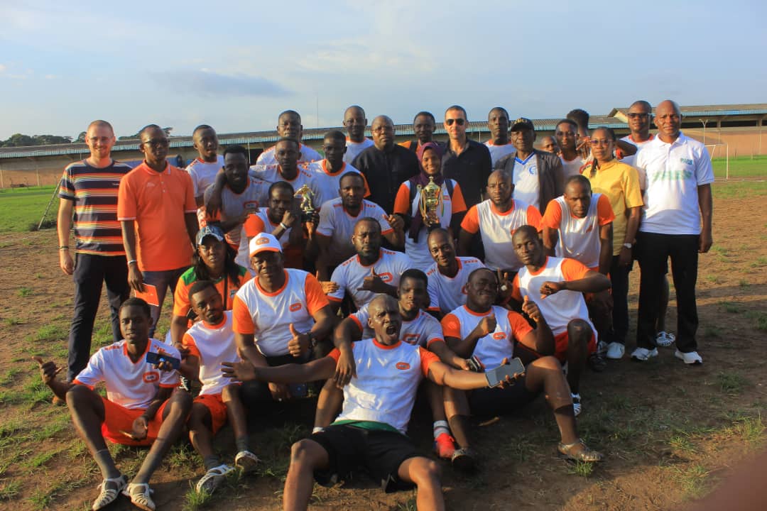 Les responsables de la Sicma ont communication avec les populations à travers le sport Les responsables de la Sicma ont communication avec les populations à travers le sport