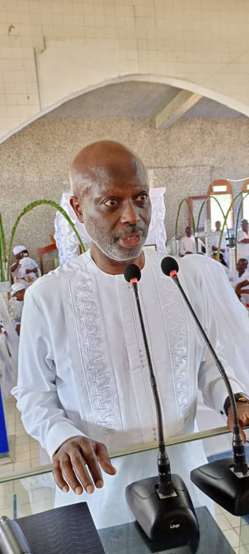 Aziz Thiam était l'invité spécial représentant la famille Houphouët-Boigny à Toukouzou
