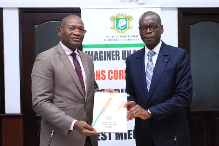 Prévention de la corruption/Le président de la Habg, Zoro Bi et le ministre des sports, Metch Silas préparent un grand coup Prévention de la corruption/Le président de la Habg, Zoro Bi et le ministre des sports, Metch Silas préparent un grand coup