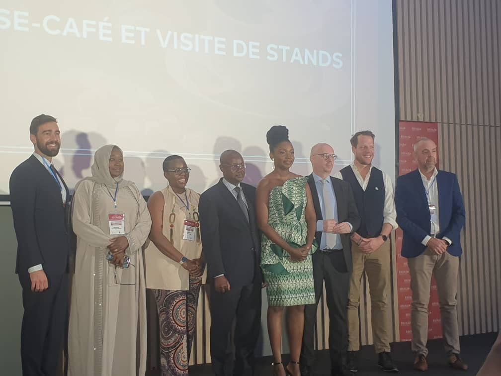 Photo de famille après le discours d'ouverture