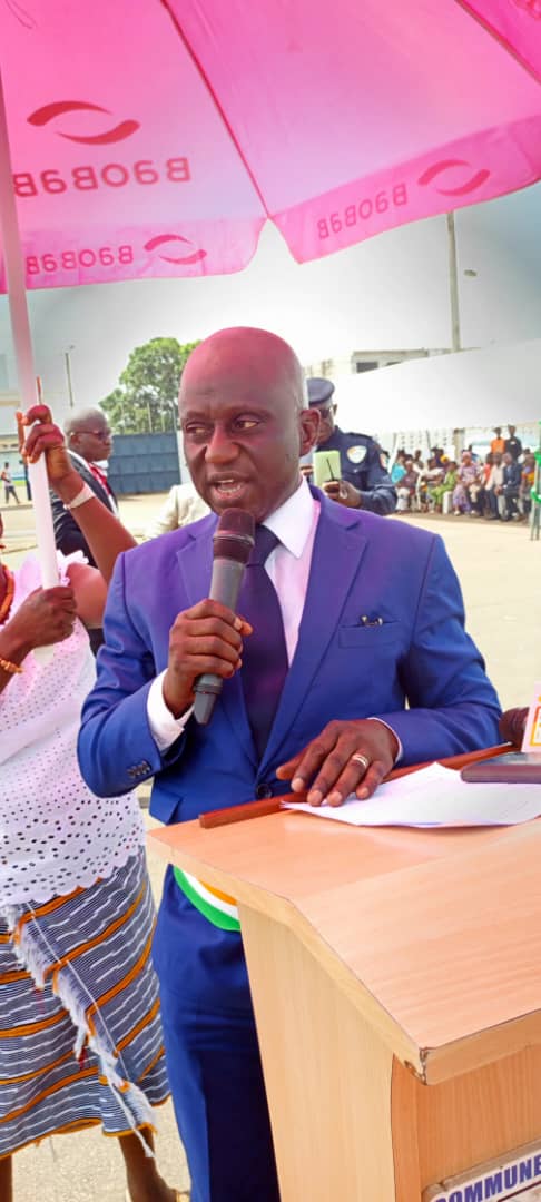 Le maire de Grand Lahou, Ali Sissoko Le maire de Grand Lahou, Ali Sissoko