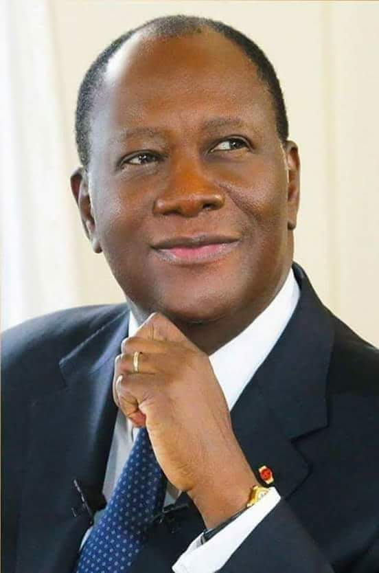 Sem. Alassane Ouattara, président de la République de Côte d'Ivoire