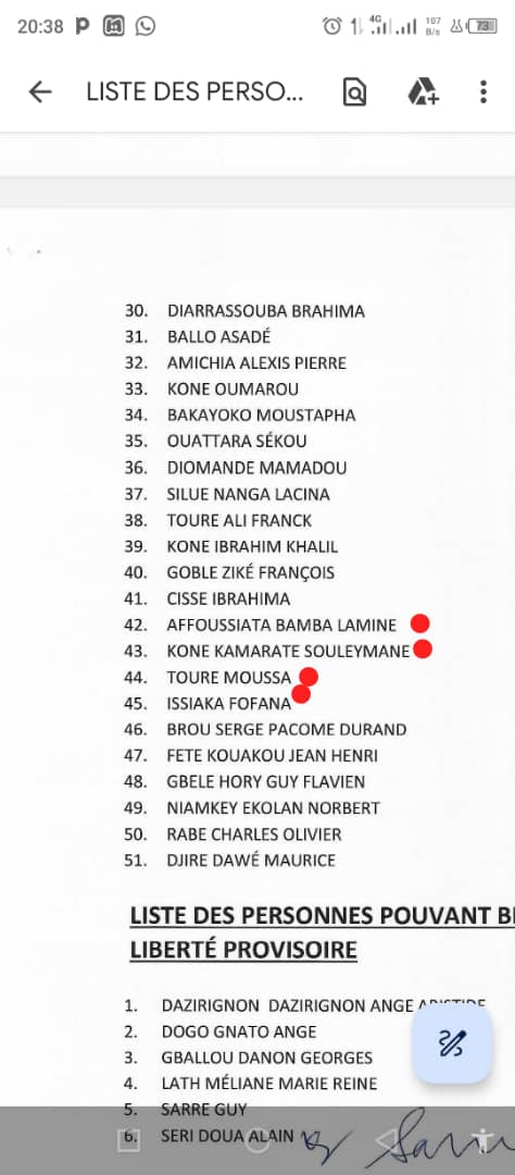 Décrispation politique/ Ouattara accorde la grâce présidentielle à 51 personnes. 6 autres en liberté provisoire