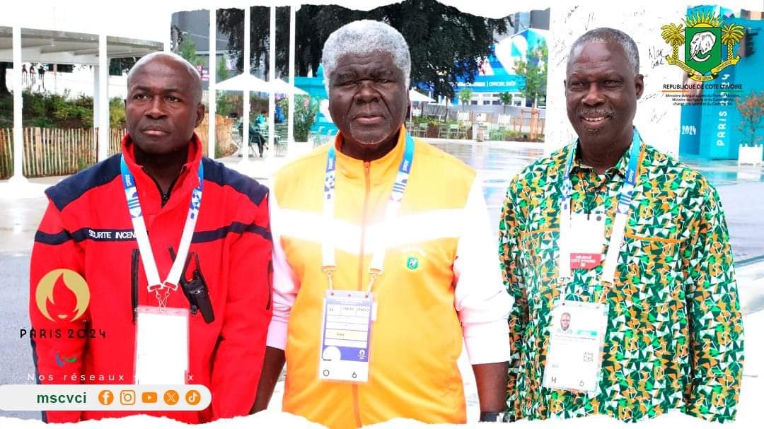 Jeux olympiques de Paris/ Le premier ministre Beugré Mambé galvanise les athlètes ivoiriens Jeux olympiques de Paris/ Le premier ministre Beugré Mambé galvanise les athlètes ivoiriens