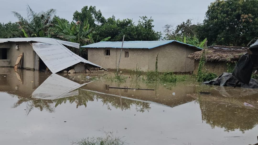 Bangolo/ Inondation/ Un village sous les eaux. Bangolo/ Inondation/ Un village sous les eaux.