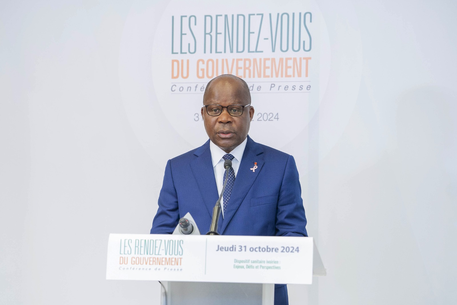 Les Rendez-vous du Gouvernement : Le ministre de la santé publique Pierre Dimba révèle les nouveaux défis de la santé en Côte d’ivoire