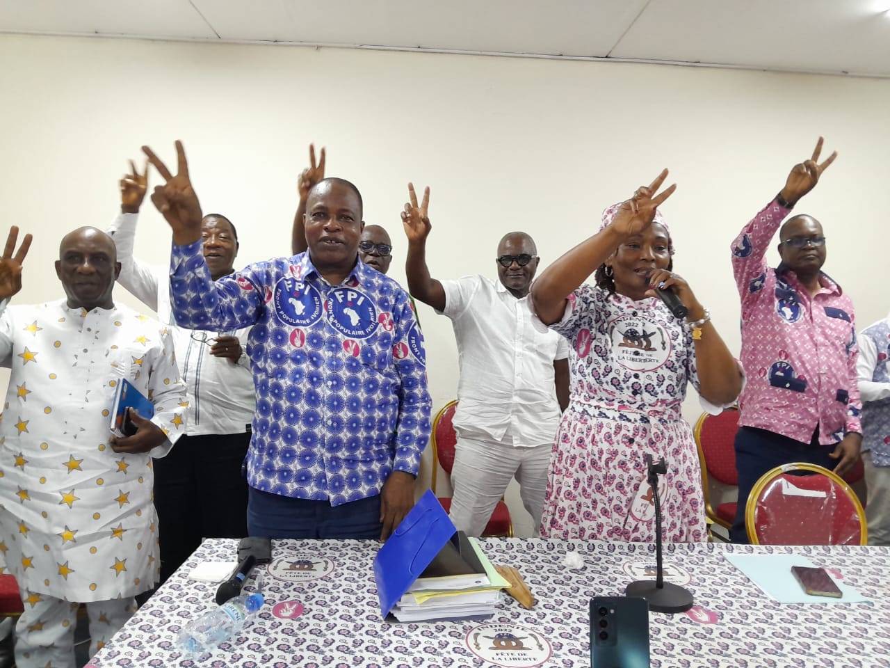 Une nouvelle équipe pour dynamiser l'action politique du FPI Une nouvelle équipe pour dynamiser l'action politique du FPI