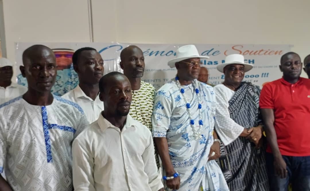 Dabou/Présidentielle 2025/ Le ministre Adjé Silas: "Alassane Ouattara est le major de la classe. Il doit continuer à transformer le pays"