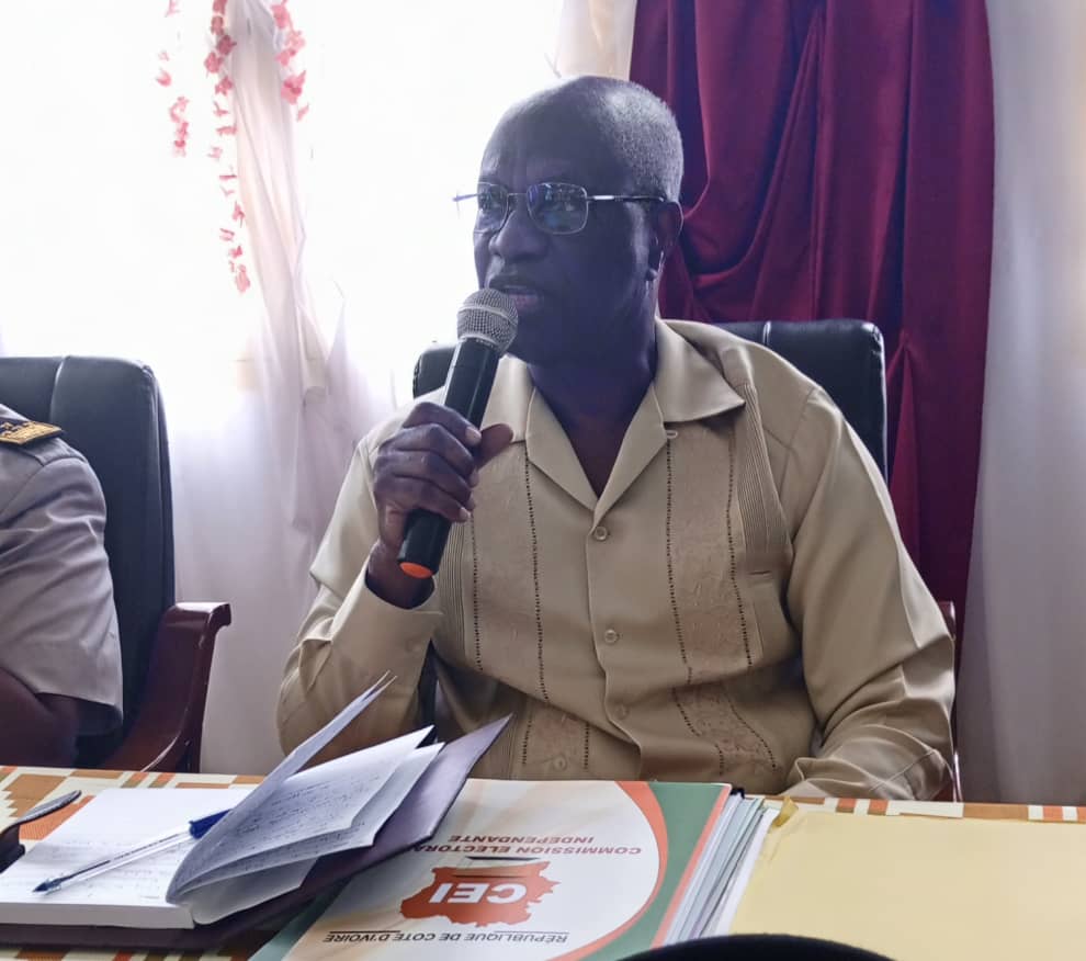 M. Koné Sourou, 1er vice-président de la Céi, Coordonnateur des Grands Ponts