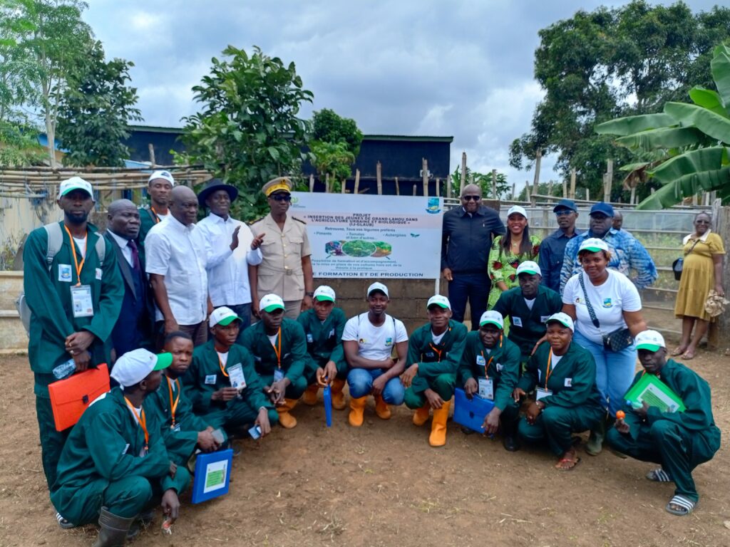Grand-Lahou/ Insertion des jeunes et lutte contre la désertification/ Abidjan Legacy Program met 60 jeunes en mission