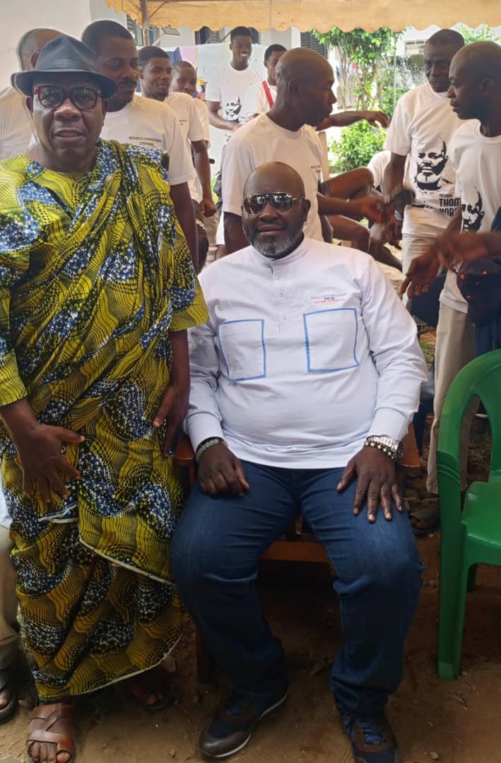 Dabou/ Présidentielle 2025  Thomas Noba (NCC) annonce sa candidature et sollicite le soutien du peuple Adjoukrou.   