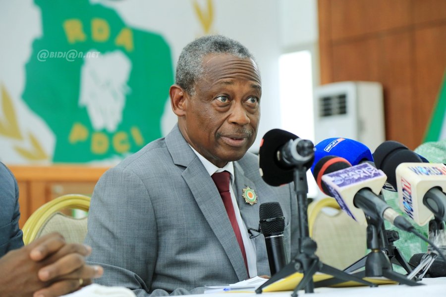 Le porte-parole du PDCI-RDA, Brédoumy Soumaïla Traoré