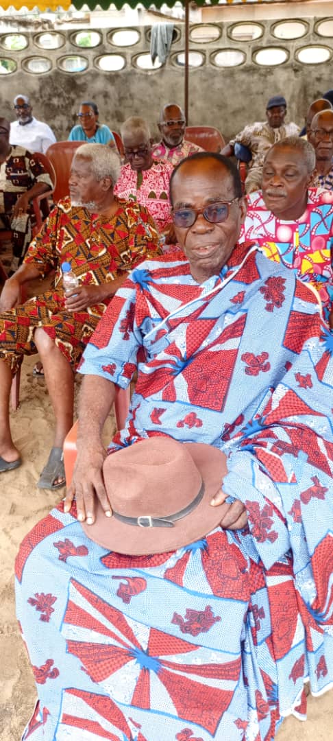 M. N'Guessan Narcisse, chef intérimaire proposé par le chef de terre