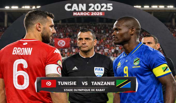 CAN 2025 : Tanzanie et Tunisie se neutralisent dans un choc intense