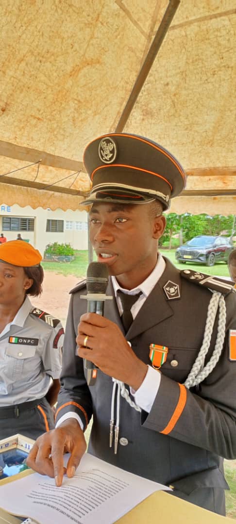 Dabou/36 ème journée de la protection civile/  Le commandant du centre de protection civile interpelle les populations sur les nombreux accidents mortels.