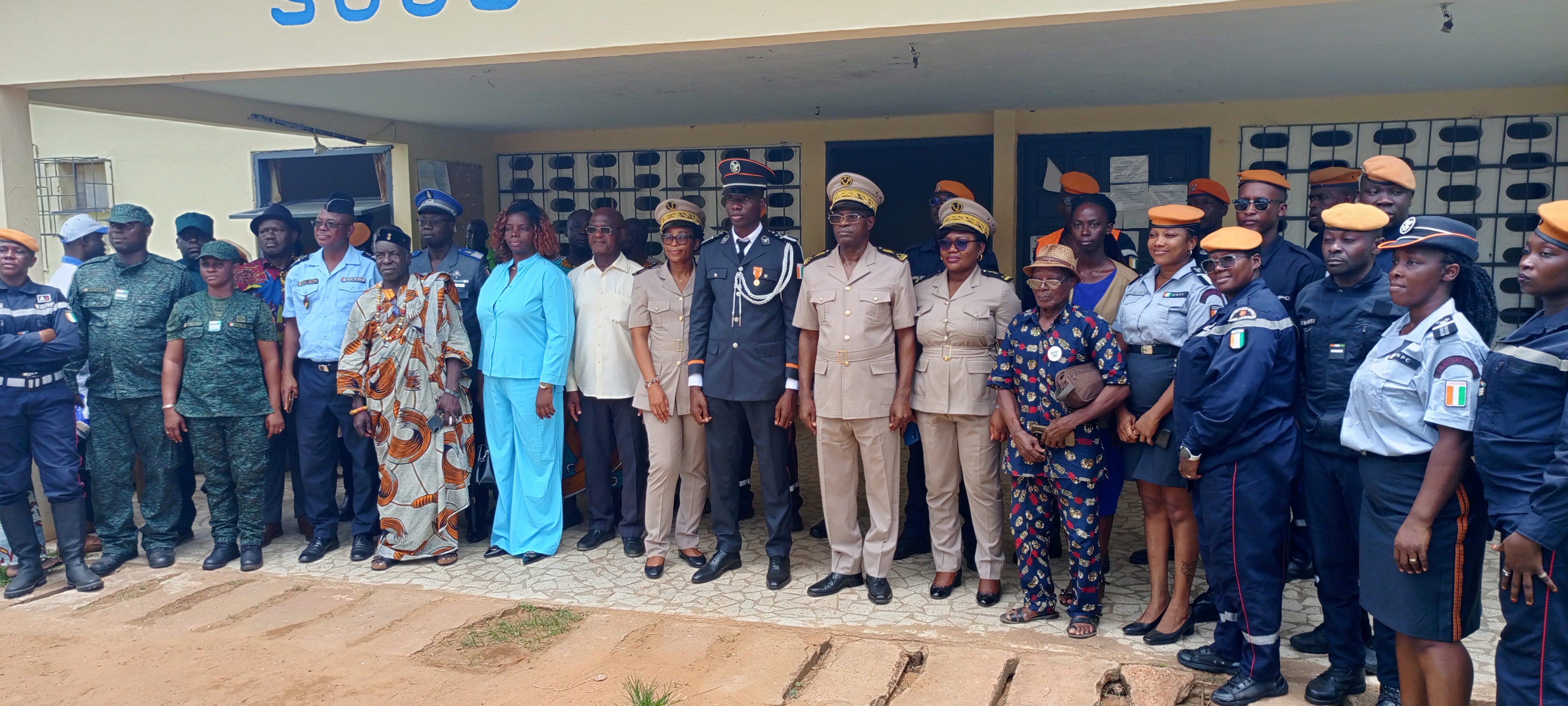 Dabou/36 ème journée de la protection civile/  Le commandant du centre de protection civile interpelle les populations sur les nombreux accidents mortels.