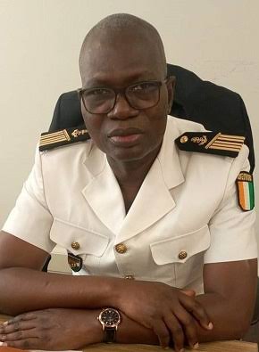 Le colonel major Yao Julien, DG de la Dgam