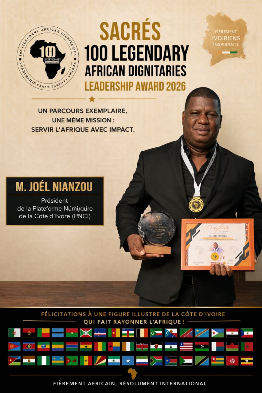 Joël Nianzou, président de la PNCI