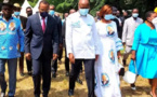 Affi Nguessan aux côtés de Mabri Toikeuse Albert au 20ème anniversaire de l’UDPCI