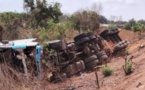 Faits-Divers- Niakara : Un Camion-Remorque fait un grave accident