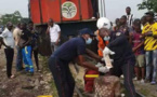 Faits Divers-Attécoubé : Un train percute violemment un jeune homme