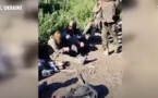 Ukraine : des soldats Russes faits prisonniers filmés les mains liées