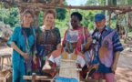 Caravane du textile ivoirien à Sinfra/ Des acteurs du textile espagnol à l'école du pagne Gouro