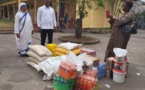 Côte d'Ivoire/ Rdc. L'ambassadeur Metch Silas offre d'importants vivres à un orphelinat en Rdc.