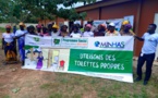 Sinématiali/Les populations sensibilisées à l'utilisation des latrines