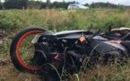 Drame/ Une commerçante se brise le cou après une chute à moto.