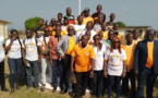 Can 2023/ Les personnels du lycée de Bangolo lancent la marrée orange