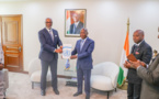 Présentation de la lettre d’Accréditation du Nouveau Représentant de l'OMS en Côte d'Ivoire : Dr Lucien Alexis Manga