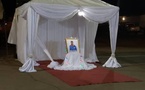Bouna/La population rend un dernier hommage au Mdl Kouassi Dadié, tombé lors d'une attaque armée
