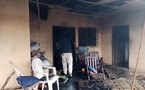Grand Lahou/ La résidence en feu, un ancien collaborateur d'Usher Assouan miraculeusement extrait des flammes.