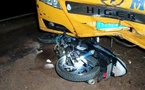 Aboisso/ Drame/ Un conducteur perd le contrôle et broie un motocycliste
