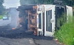 Dabou/  Plusieurs camions saccagés ou incendiés sur l'axe Dabou-San-Pedro par des individus non identifiés