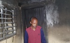 Sinistre à Duékoué/ Son domicile ravagé par les flammes, un enseignant et sa famille  réfugiés dans une église