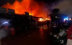 Sinistre/ Après Man, le marché d'Aboisso totalement rasé par un incendie