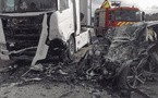 Horreur à Séguéla/ Un camion dérape et atterrit dans la cour de la mairie : 1 mort et des blessés graves.