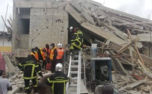 Faits Divers : 5 morts dans l'effondrement d'un immeuble à Treichville