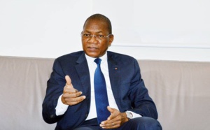 Bruno Koné, ministre de la Construction. 