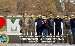 Ukraine : 3 commandos Ukrainiens évacués d'une zone sous occupation Russe