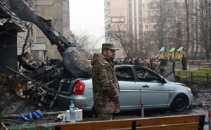 Guerre en Ukraine/  Le ministre de l’Intérieur est mort après l’écrasement d’un hélicoptère.