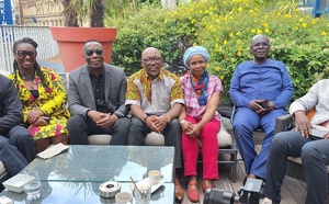 Paris/ Entretien avec le président Serge Loba Akérahim et son bureau exécutif de la fédération des associations du Grand Loh Djiboua