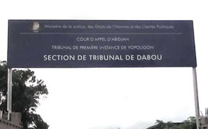 Sinistre/ Un pavillon du Tribunal de Dabou part en fumée.