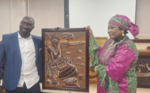 Paris/ Bintou Sora : Une marraine engagée, entre émotion, solidarité et promotion de l’art africain