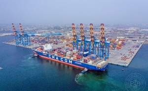 CMA CGM installe son quartier général africain à Abidjan : Ouattara reçoit Saadé, Abidjan devient hub mondial